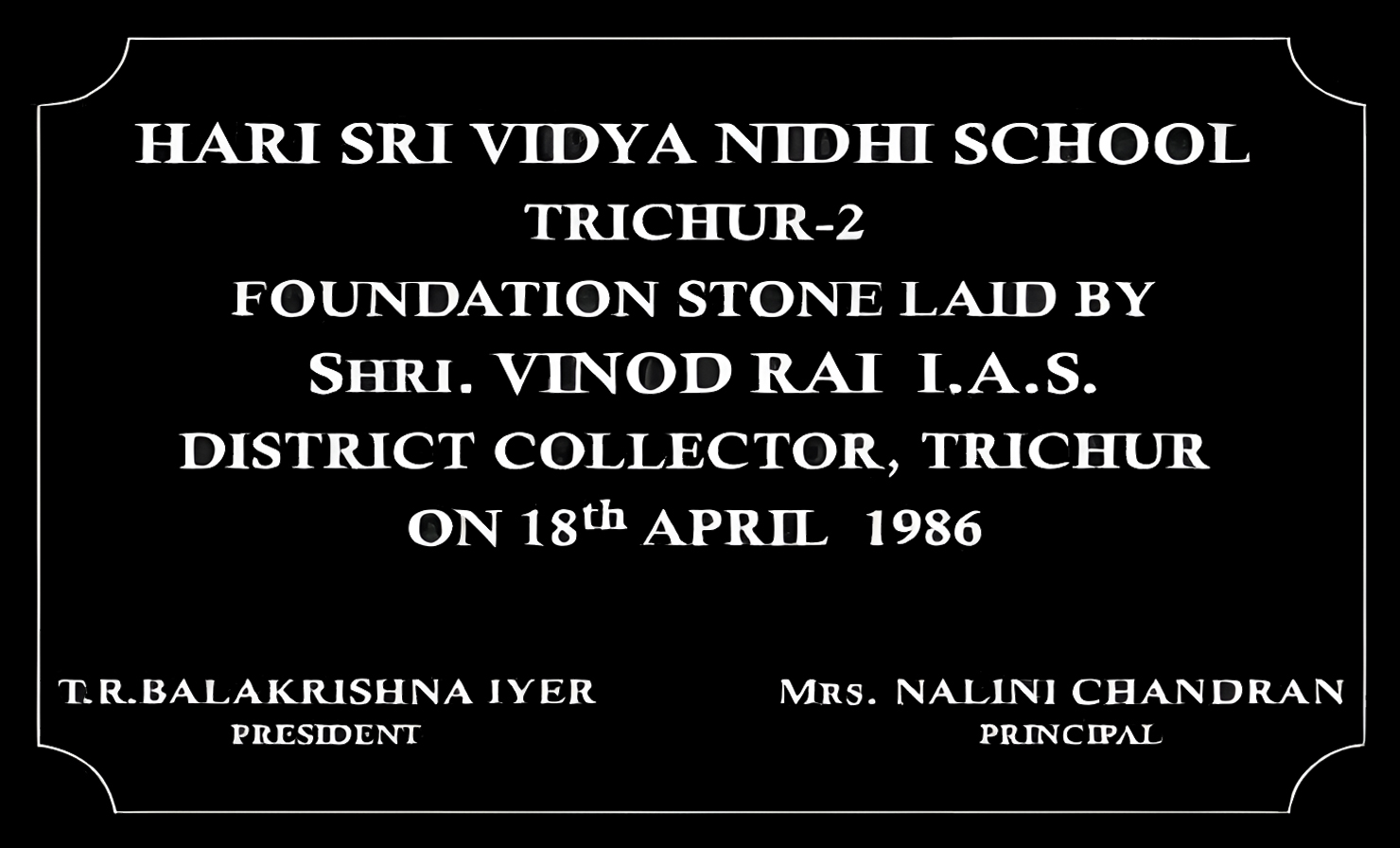 Foundation Stone